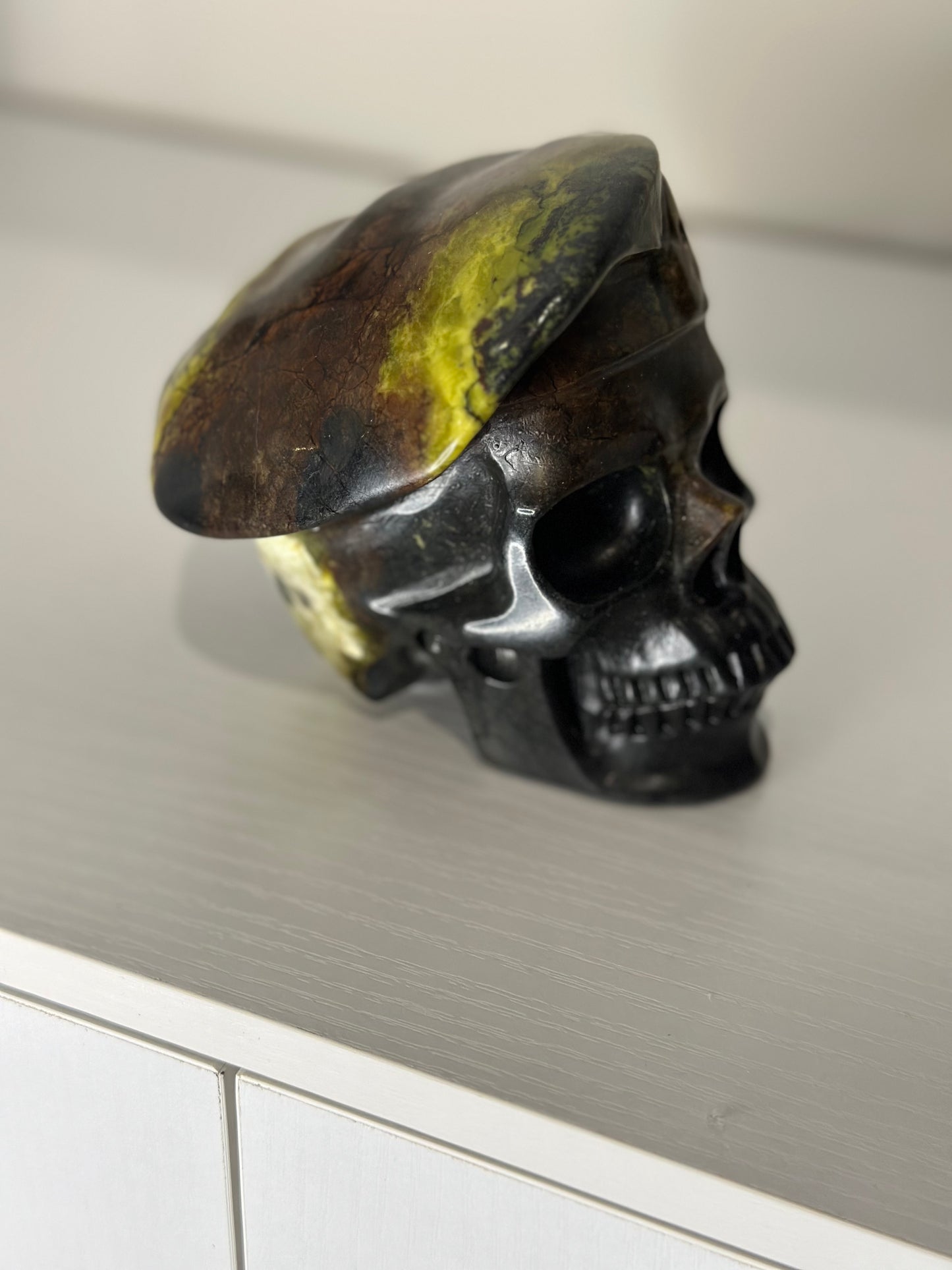 5 Inch Hiso Jasper Crystal Skull