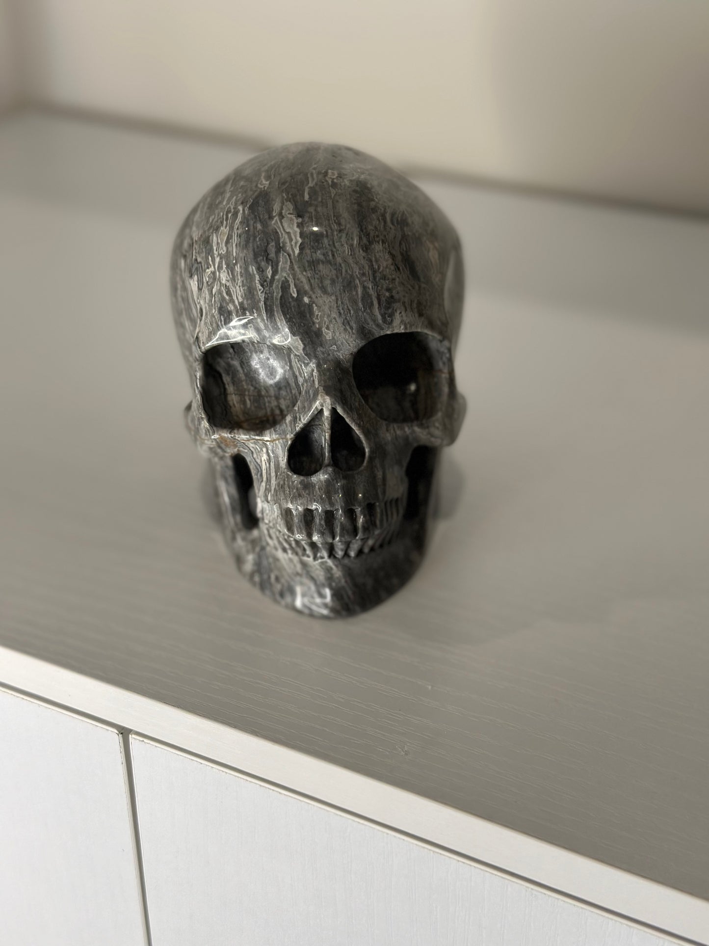 5 Inch Picasso Jasper Crystal Skull