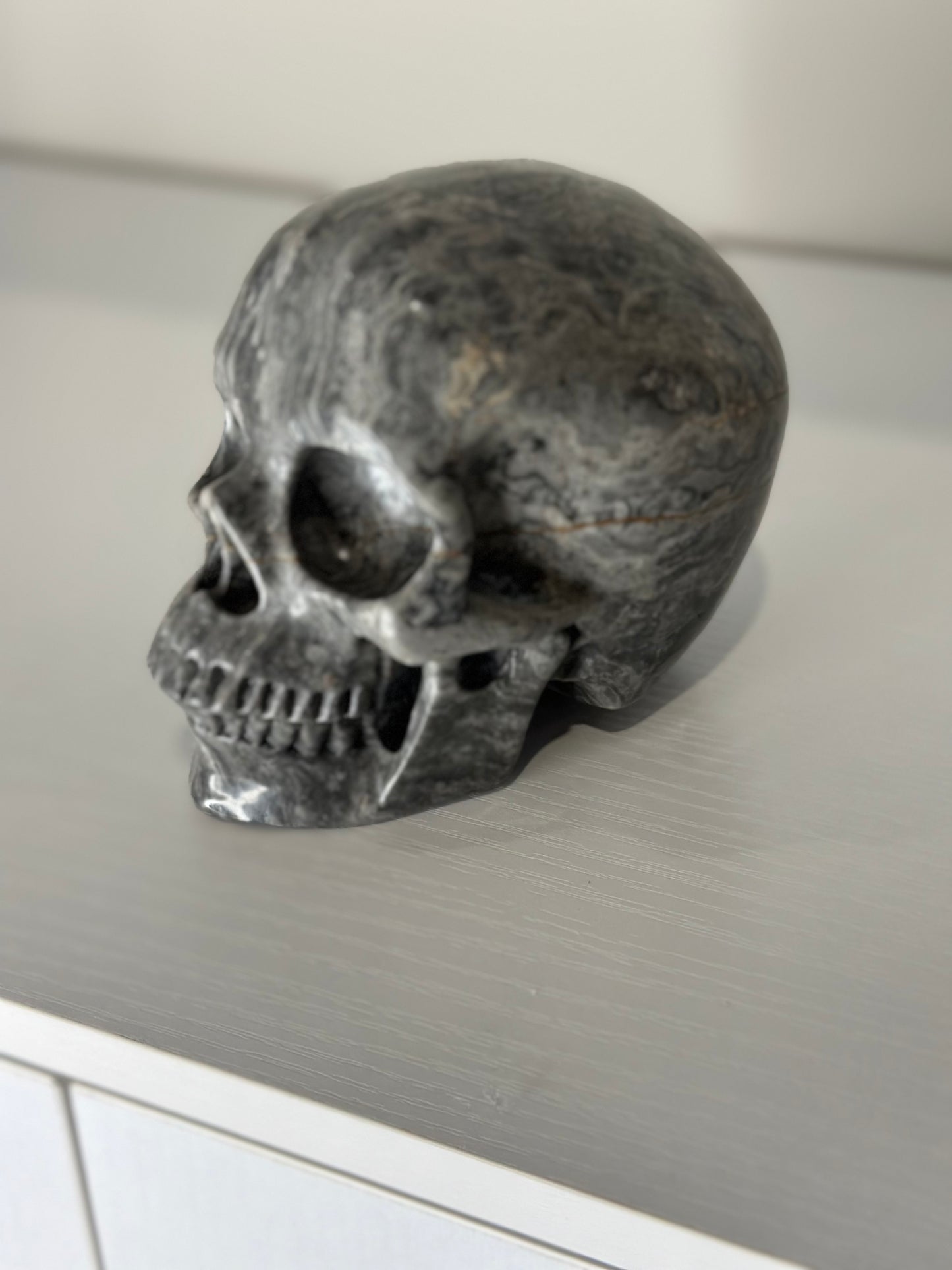 5 Inch Picasso Jasper Crystal Skull