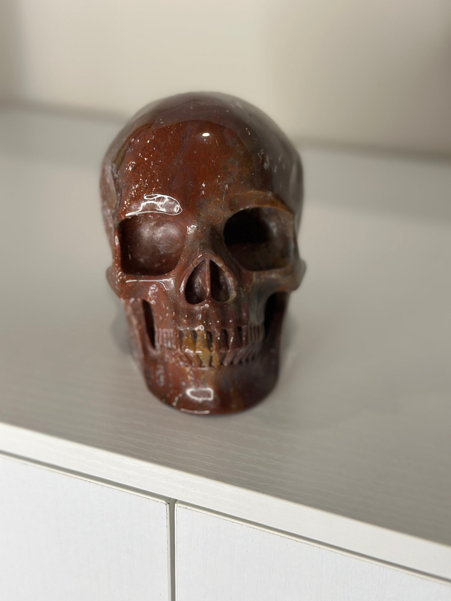 5 Inch Ocean Jasper Crystal Skull
